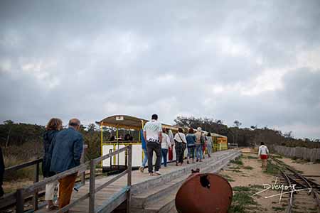 crédit photo  @Didier Venom Association OSVF | Balade sur l'Ile d'Oléron en petit train sur rails