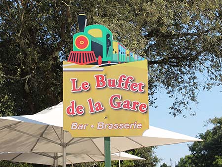 le Buffet de la gare, restauration de mi-avril à mi-septembre  | Le p'tit Train de Saint Trojan