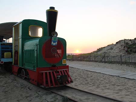 Trains du soleil couchant | Balade sur l'Ile d'Oléron en petit train sur rails