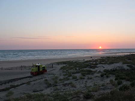 Trains du soleil couchant | Balade sur l'Ile d'Oléron en petit train sur rails