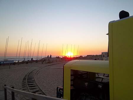 Trains du soleil couchant | Balade sur l'Ile d'Oléron en petit train sur rails