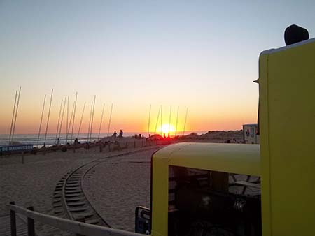 Trains du soleil couchant | Balade sur l'Ile d'Oléron en petit train sur rails